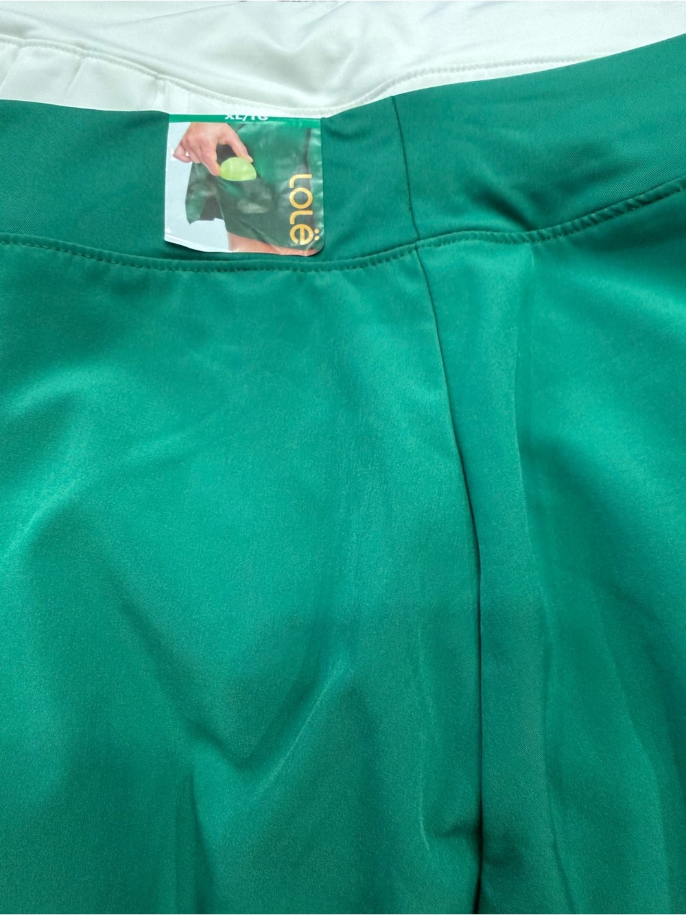 Lole Women's A-Line Skirt in Teal Green